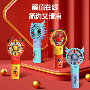 Ventilateur portable Young Hero Nezha, moteur DC 5W, batterie rechargeable, portable, avec fonction d'humidification - Product Image 4