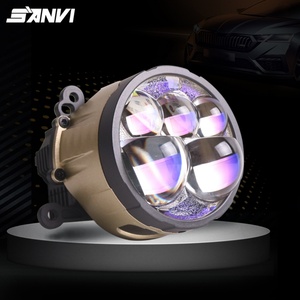 Sanvi Factory Price B5 3 Inch Blue Bi LED Projector Lens Headlight Auto Lights 12V Auto Lighting System 6000K Headlight Upgrade - Product Image 4