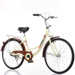 Bicicletta da città vintage da 22''/24'' per donna, disponibile in vari colori, di alta qualità. - Product Image 1