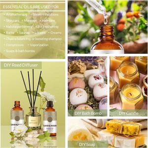 Huile essentielle d'<span class=keywords><strong>eucalyptus</strong></span>, huile d'aromathérapie à la citronnelle et à la menthe poivrée pour diffuseur à bâtonnets, massage, soin de la peau et des cheveux, savon, bougie, parfum. - Product Image 5