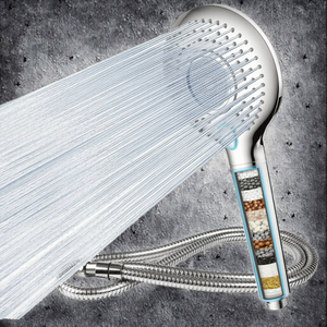 New Eco-Friendly ABS <strong>Sprayer</strong> <strong>Hand</strong> <strong>Shower</strong> with Stop Button 3-Function Negative Balls Filter for Bathroom New Products - Product Image 3
