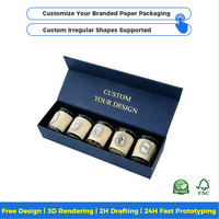 Großhandel Wasserdichte Hochwertige Papierboxen mit Schaumstoffeinlage Matt-Laminierung für Kosmetik Goldfolie Individuell Bedruckte Geschenkverpackung