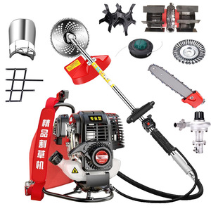 Débroussailleuse multifonctionnelle portative pour usage agricole, moteur essence 4 temps 55,7 cm³, avec pompe à eau intégrée - Product Image 4
