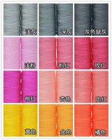 Fil POY 100% Polypropylène 0,9 mm, haute ténacité, filé à anneaux, à trois brins, effet slub, pour chapeaux, sièges de voiture, coussins, et pour la production de laine effet soie glacée