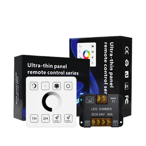 AP LED Dimmer Manual <b>Switch</b> 20A PWM Controller with RF 86-panel <b>Remote</b> (20m) control for Constant Voltage <b>Light</b> Strips - Product Image 6