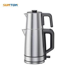 SUNTON usine de gros hôtel haut de gamme bureau usage domestique double théière chauffe-eau en acier inoxydable cruche électrique bouilloire - Product Image 2