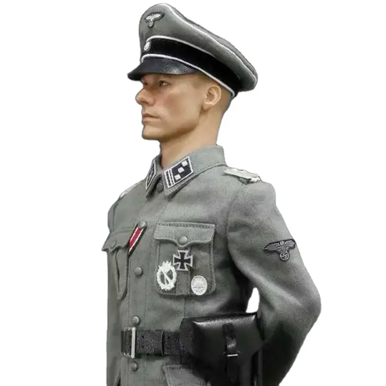 OEM hochwertige Soldaten-Actionfigur kundenspezifischer 3D-Druck-Service PVC-Kunststoff-Soldat mit Waffe