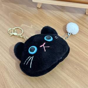 热销毛绒大眼睛猫钱包毛绒动物奇思妙想猫绒布 - Product Image 6