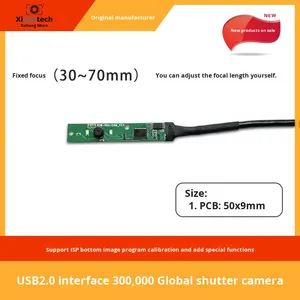 Telecamera a 300.000 fotogrammi al secondo con Otturatore Globale in Bianco e Nero, Alta Frequenza di Aggiornamento, Adatta per Occhiali VR/AR, Tracciamento Occhi/Gaze - Product Image 3