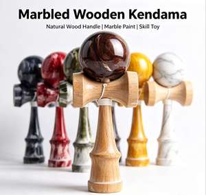 Kendama en bois personnalisé ODM, design de coupe unique pour un jeu d'entraînement des compétences pour enfants - Product Image 2