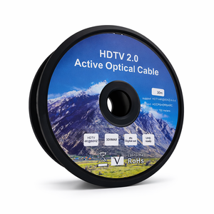 Cable de Fibra Óptica Activa HD 2.0 AOC 4K 60Hz <span class=keywords><strong>HDR</strong></span> 18Gbps, Cable de Larga Distancia sin Pérdidas para Proyector y Cine en Casa - Product Image 5