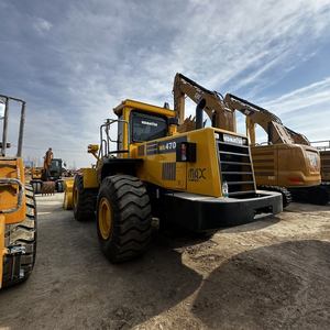Promotion : Chargeuse sur pneus d'occasion KOMATSU WA470, capacité 21640 kg, puissance 75 kW, pompe et moteur d'origine, prix abordable, en stock - Product Image 1