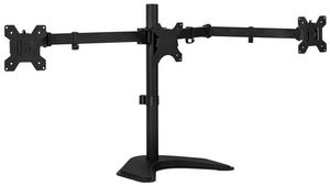 Stock Triple 3 Monitor Stand Extendable <b>Desk</b> Clamp with Three Arms for Mounting Multiple Monitors - Product Image 3