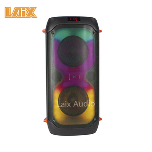Portable sans fil karaoké LED professionnel Audio <span class=keywords><strong>Partybox</strong></span> plus récent haut-parleur DJ en déplacement avec microphone sans fil - Product Image 1