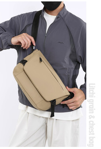 Sac messager personnalisé en tissu tendance avec logo, vente en gros, sac bandoulière, sac de moto, sac de cyclisme - Product Image 6