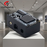 TOTINFO Motor de Escaneo de Códigos de Barras 1D/2D Ultra Compacto con Punto Rojo de Enfoque USB/UART para Dispositivos Portátiles de Venta Minorista Inteligente E481