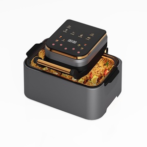 Nuevo Modelo de Freidora de Aire Eléctrica de Gran Capacidad 5L con Control Digital, Ecológica, de Vidrio y Temperatura Súper Caliente para el Hogar - Product Image 5