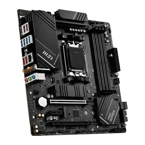 New PRO B650M-A WIFI MATX Motherboard AM5 Socket DDR5 Double 128GB SATA Supports AMD 7000 Series Desktop Processors Integrated