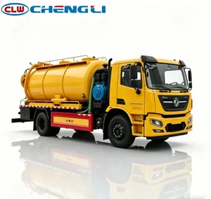 รถดูดฝุ่นและเก็บขยะ รถบรรทุกน้ำเสีย รถดูดน้ำเสีย - Product Image 3