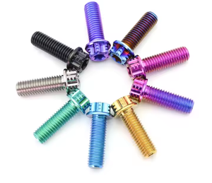 สลักเกลียวหกเหลี่ยมไทเทเนียมเกรด 5 ความแข็งแรงสูงสำหรับรถจักรยานยนต์ - Product Image 5