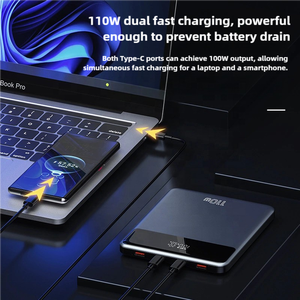 <span class=keywords><strong>Cargador</strong></span> Portátil KEKO Blade HD para Laptop, 20000 mAh, Carga Rápida, Módulo de 100 W, Doble Tipo C - Product Image 6