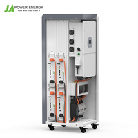 Système de stockage d'énergie domestique hybride tout-en-un monophasé JApower 6kW 8kW 16kWh 20kWh 32kWh avec onduleur hybride Deye