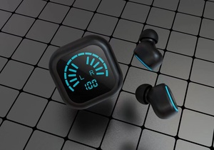 Sterero-Auriculares inalámbricos <span class=keywords><strong>Bluetooth</strong></span> 5,0 con luz Led, audífonos inalámbricos impermeables para teléfonos móviles - Product Image 4