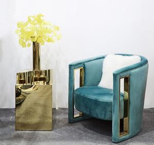 <span class=keywords><strong>Fauteuil</strong></span> de luxe en velours, en acier inoxydable, de haute qualité, <span class=keywords><strong>fauteuil</strong></span> confortable, à vendre, livraison gratuite - Product Image 5