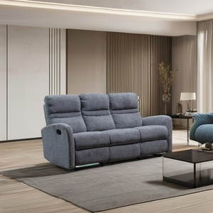 Sillón Reclinable Eléctrico Manual Multifuncional Moderno con Estructura Metálica, Diseño Extensible con Múltiples Funciones para Sala de Estar, Dormitorio o Comedor - Product Image 4