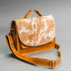 bolsas para los hombres en venta bolso de cuero Suppliers-Bolso de mano para hombre y mujer, bolsa de mano con estampado de piel de vaca auténtica