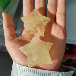 Citrino Natural en Forma de Estrella, Cristal Curativo Feng Shui Premium, Figura Decorativa para Regalo, Precio de Fábrica al por Mayor - Product Image 5