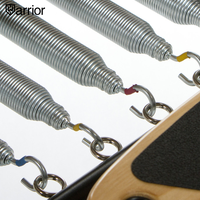 Crochets aux deux extrémités Pilates Reformer Springs Red Blue Yellow International Standard Weight
