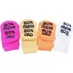 Destek örnek renkli sıcak tutan çoraplar yüksek kalite bebek komik çoraplar özel Logo düşük ayak bileği çorap