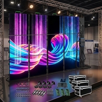 Système de mur vidéo LED à pas de pixel fin, écran d'affichage modulaire pour la location d'événements