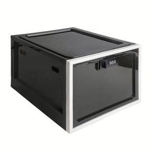 Safety Plastic Medicine <b>Storage</b> <b>Box</b> With Lock Childproof First AID <b>Lockable</b> Prescription Pill Case Organizer Bin Custom - Product Image 2