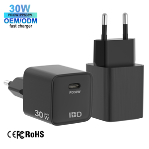 <span class=keywords><strong>Chargeur</strong></span> mural USB-C à port unique IBD avec logo personnalisé, vente en gros d'usine, mini-<span class=keywords><strong>chargeur</strong></span> rapide PD3.0 35W 33W 30W 20W pour <span class=keywords><strong>iPhone</strong></span> - Product Image 5