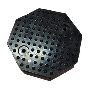 Almohadilla de goma octogonal con orificio de almohadilla de pie de goma para elevador de automóviles Saadian <span class=keywords><strong>Texu</strong></span> Dahan Maxon Accesorios - Product Image 3