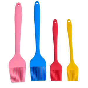 Pinceau en silicone monobloc 4 6 8 résistant à la chaleur pour la pâtisserie, le barbecue et la cuisine - Product Image 3