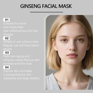 Masque raffermissant anti-rides au ginseng, stimule le collagène, atténue les ridules, répare la barrière cutanée, peau mature et sèche, 3 à 4 fois par semaine, 110g - Product Image 6