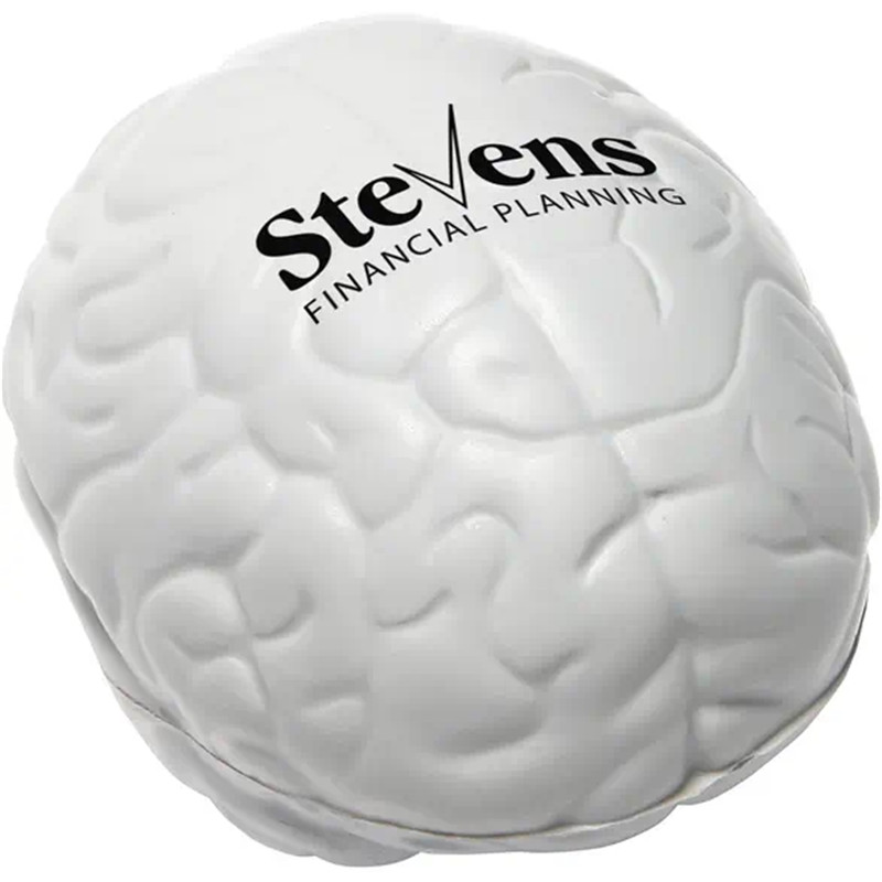 60 Pcs Brain Stress Ball Collection - Mini Brain Shaped Squeeze Toys For Hand Exercise & Stress Relief - Multi Color Set