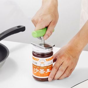 Ouvre-bouteille rotatif universel réglable en acier inoxydable pour bocaux et bouteilles, avec capuchon à vis personnalisé et facile à utiliser - Product Image 5