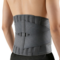 Ceinture de soutien lombaire réglable pour personnes âgées, protection dorsale amovible pour le soulagement des douleurs lombaires, vente directe usine