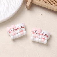 Meilleurs animaux kawaii bijoux en résine décodent breloques accessoires de téléphone chaussures breloques en résine fournitures d'art breloques en résine pour la décoration
