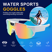 Lunettes de soleil intelligentes QS2 pour l'extérieur, caméra HD 2MP, enregistrement photo et vidéo, lunettes de ski coupe-vent, commande par bouton-poussoir, batterie 450mAh, type-C