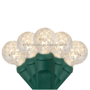 Truyền Thông Lớp 70 G12 Ấm Trắng LED String Lights 4 ''Khoảng Cách Ngoài Trời Giáng Sinh Trang Trí - Product Image 1