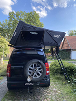 Tienda de Campaña de Techo para Automóvil XL 2025, Resistente, de Aluminio, para Campamento al Aire Libre, Capacidad para 4-5 Personas, Diseño Plegable de Una Habitación