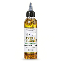 Serum Penumbuh Rambut Herbal 120ml Logo Custom Minyak Rosemary Organik Penguat Pertumbuhan Rambut Perawatan Anti Rambut Rontok