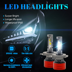 Ampoule <span class=keywords><strong>de</strong></span> phare LED pour voiture OEM ODM 30W 15000LM H4 H7 H11 H1 H3 IP68 étanche pour fabricant d'éclairage automobile - Product Image 5