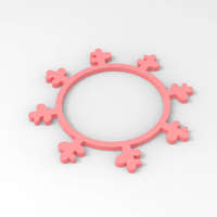 Sous-verre en silicone, tapis de table résistant à la chaleur, anti-brûlure, épaissi, plusieurs couleurs, style moderne minimaliste