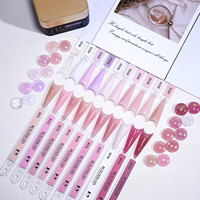Hanyinails OEM 30ml pour 20 couleurs, kit d'extension d'ongles DIY UV LED Soak Off, marque privée